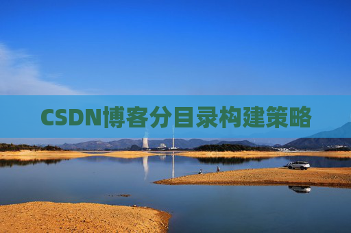 CSDN博客分目录构建策略